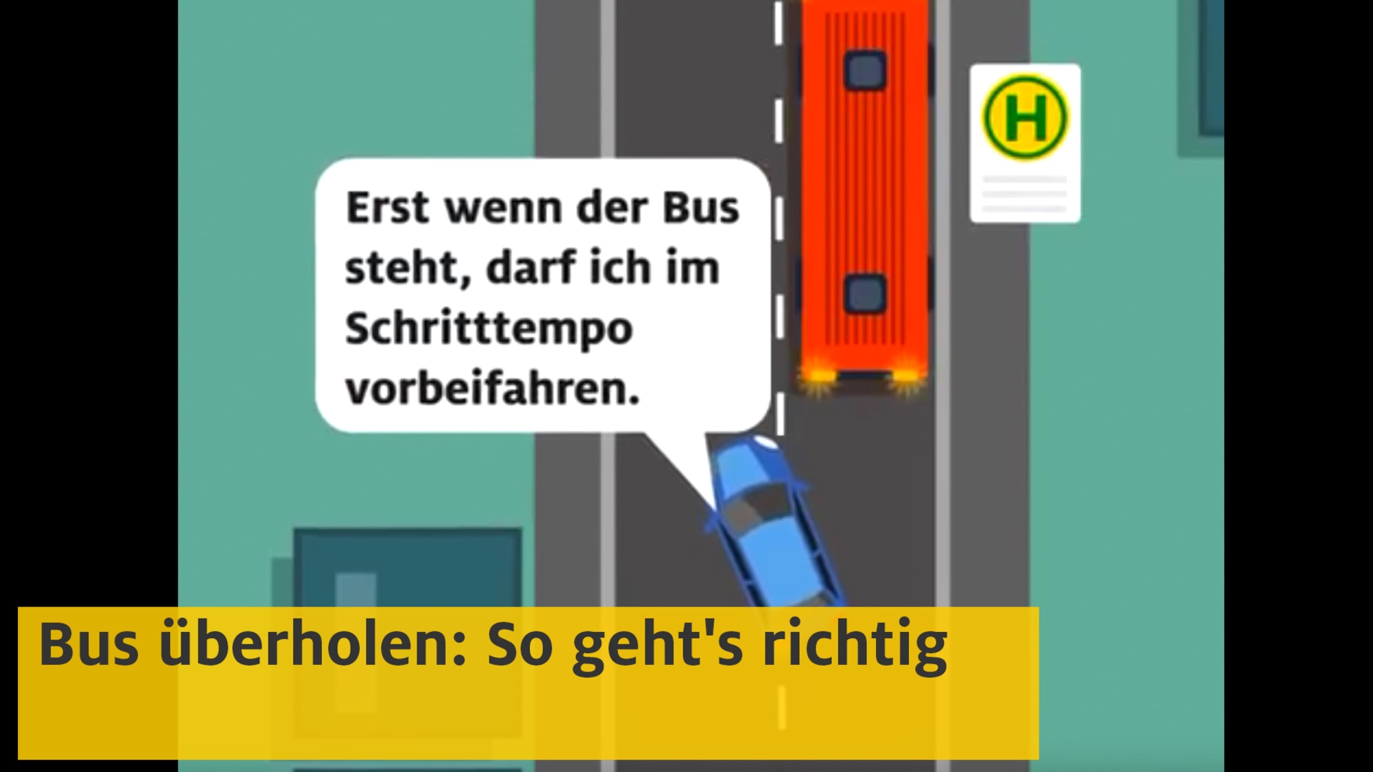 Bus überholen So geht